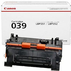 Toner Canon CRG-039 - 0287C001 originální černý