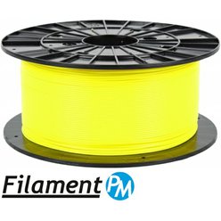 Filament PM 3D tisková struna PLA fluorescenční žlutá  1,75 mm 1 Kg