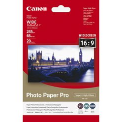 Lesklé fotografické papíry společnosti Canon 245 g/m2 formát 10x18cm 20 ks