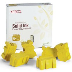 Tuhý inkoust Xerox 108R00819 originální 6x žlutý