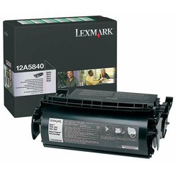 Toner Lexmark 12A5840 originální černý