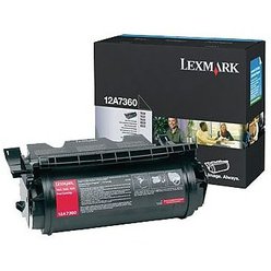Toner Lexmark 12A7360 originální černý