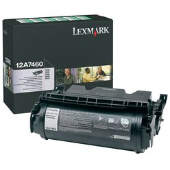 Toner Lexmark 12A7460 originální černý