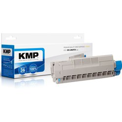 Toner Oki 43865723 kompatibilní azurový KMP