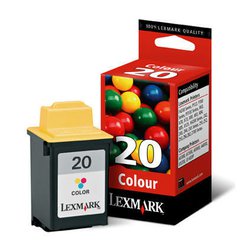 Cartridge Lexmark 15M0120E No.20 originální barevná