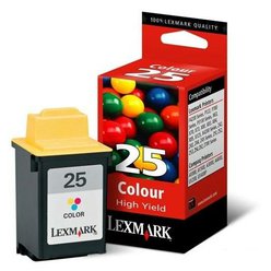 Cartridge Lexmark 15M0125E No.25 originální barevná