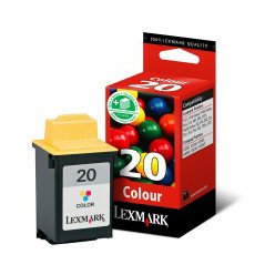 Cartridge Lexmark 15MX120 No.20 originální barevná