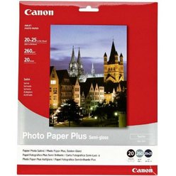 Lesklé fotografické papíry společnosti Canon 275g/m2 formát 10x15cm 20Ks