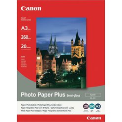 Pololesklé fotografické papíry společnosti Canon 260g/m2 formát A3 20ks