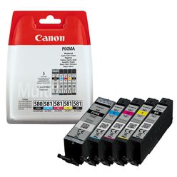 Cartridge Canon PGI-580 / CLI-581CMYK - originální černá/azurová/purpurová/žlutá