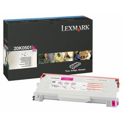 Toner Lexmark 20K0501 originální purpurový