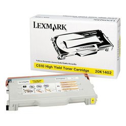 Toner Lexmark 20K1402 originální žlutý