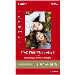 Lesklé fotografické papíry společnosti Canon 275g/m2 formát A4 20Ks