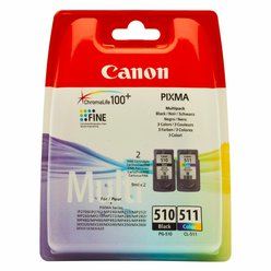 Sada Canon PG-510 + CL-511 originální černá a barevná