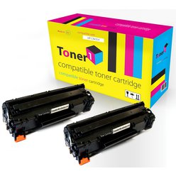 Double pack toneru HP 35A - CB435A kompatibilní černý Toner1