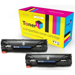 Double pack toneru HP 85A - CE285A kompatibilní černý Toner1