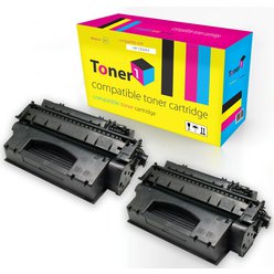 Double pack toneru HP 05A - CE505A kompatibilní černý Toner1