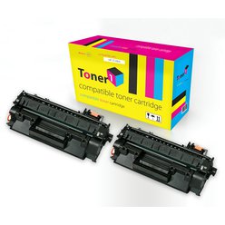 Double pack toneru HP 80A - CF280A kompatibilní černý Toner1