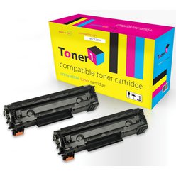 Double pack toneru HP 83A - CF283A kompatibilní černý Toner1