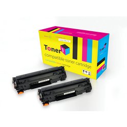 Double pack toneru Canon CRG-737 - 9435B002 kompatibilní černý Toner1