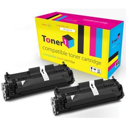Double pack toneru HP 12A - Q2612A kompatibilní černý Toner1