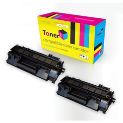 Double pack toneru HP 53A - Q7553A kompatibilní černý Toner1