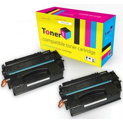 Double pack toneru HP 53X - Q7553X kompatibilní černý Toner1