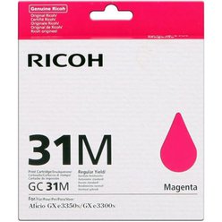 Cartridge Ricoh GC-31M - 405690 originální purpurová