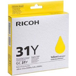 Cartridge Ricoh GC-31Y - 405691 originální žlutá