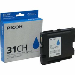 Cartridge Ricoh GC-31CH - 405702 originální azurová
