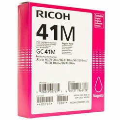 Cartridge Ricoh GC-41M - 405763 originální purpurová