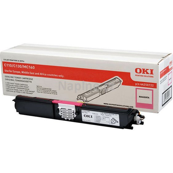 Originální toner OKI pro tiskárny C110/C130 ( 44250722 ) - magenta high capacity._1