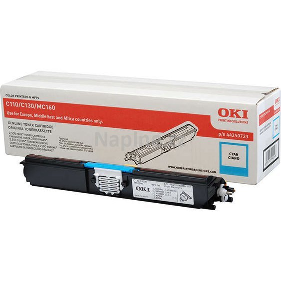 Originální toner OKI pro tiskárny C110/C130 ( 44250723 ) - cyan high capacity._1