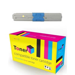 Toner Oki 46508709 kompatibilní žlutý Toner1