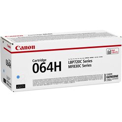 Toner Canon CRG-064HC - CRG064HC originální azurový