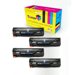 Multipack 4x toner HP 85A - CE285A kompatibilní černý Toner1