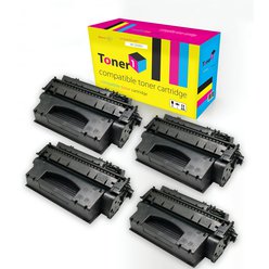 Multipack 4x toner HP 05X - CE505X kompatibilní černý Toner1