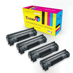 Multipack 4x toner Canon CRG-728 kompatibilní černý Toner1