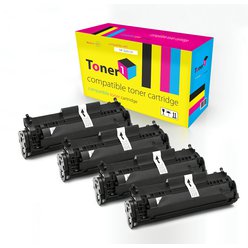 Multipack 4x toner HP 12A - Q2612A kompatibilní černý Toner1