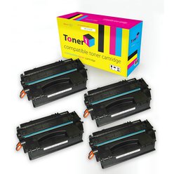 Multipack 4x toner HP 53X - Q7553X kompatibilní černý Toner1