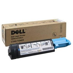 Toner Dell T6412 - 593-10064 ( 59310064 ) originální azurový