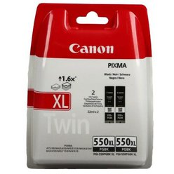 Cartridge Canon double pack PGI-550XLPGBK - PGI550XLPGBK originální černá
