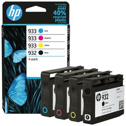 Cartridge HP 932 + HP 933 - 6ZC71AE originální černá/azurová/purpurová/žlutá