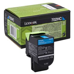 Toner Lexmark 70C2HC0 originální azurový