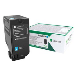 Toner Lexmark 75B20C0 originální azurový