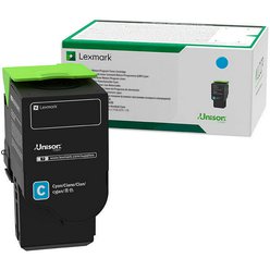 Toner Lexmark 78C2UCE originální azurový