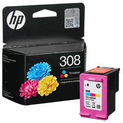 Cartridge HP 308 - 7FP20UE originální barevná