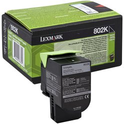 Toner Lexmark 80C20K0 originální černý