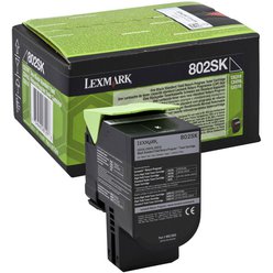 Toner Lexmark 80C2SK0 originální černý