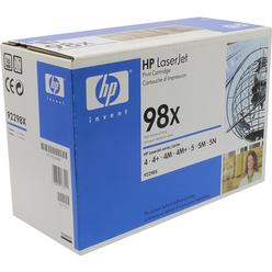 Toner HP 92298X - 98X originální černý